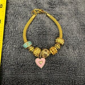 Brighton Gold Charm Bracelet